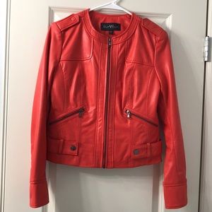 NWOT Velvet Heart Lambskin Leather Jacket Nordstro